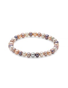 Bracciale Perle Oriente Multicolore e Argento – Acquista Online