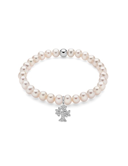 Bracciale Perle Vere Oriente con Albero della Vita – Acquista Online