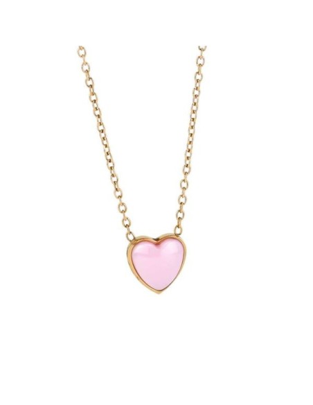 Collana Cuore in Ceramica, Oro Rosa o Oro Giallo | Collezione Ceramica