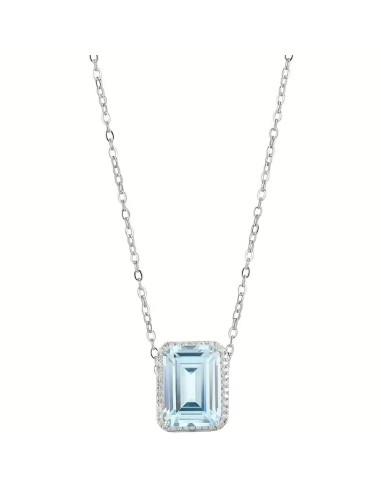 Collana Boccadamo Sophie Argento e Cristallo Azzurro – Gioielleria Usai