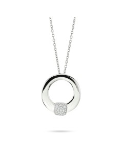 Girocollo Rodiato con Zirconi – Collezione Starry