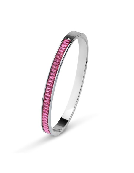 Bracciale Acciaio con Cristalli Baguette – Shop Online
