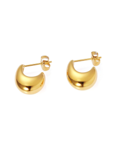 Orecchini Mezzaluna Acciaio Boccadamo – Acquista Online