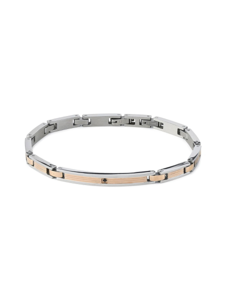 Bracciale Uomo Boccadamo ABR719RS in Acciaio | Stile Elegante e Moderno