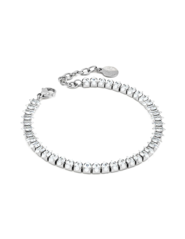 Bracciale tennis con cristalli navette – Placcatura Oro giallo o rodiato | Collezione Scintille