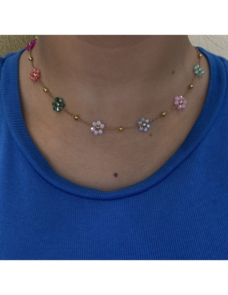 Collana Magnolia Margherite – Vari Colori in Vendita Online