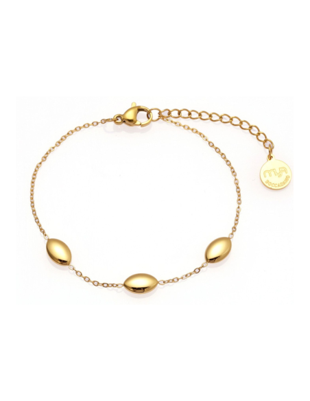 Bracciale Donna Chicchi di Riso in acciaio – Collezione Sbarazzina