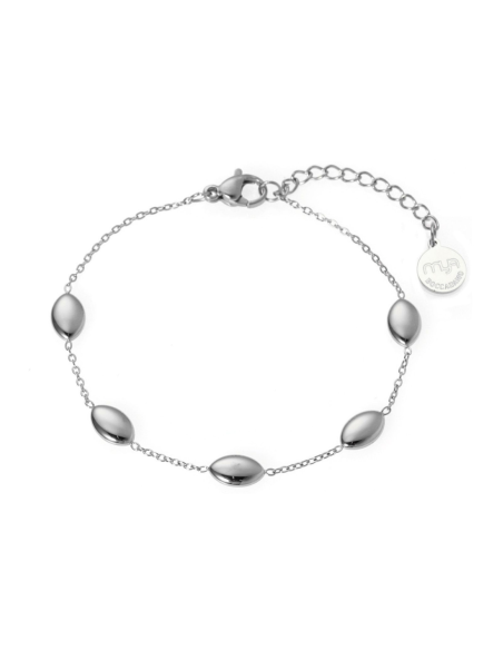 Bracciale Donna Chicchi di Riso in acciaio – Collezione Sbarazzina