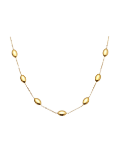 Collana Donna con Chicco di Riso 7 Elementi in Acciaio | Collezione Sbarazzina