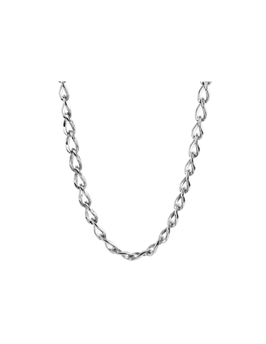 Collana Uomo Boccadamo AGR261 in acciaio con maglia marina grande – Collezione MAN