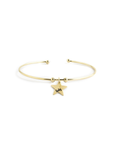 Bracciale Rigido in Acciaio con Stella Lucky 18BR140G – Collezione Time To