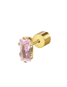 Mono Orecchino Marlù a Lobo con Zircone Baguette – Collezione Sparkles