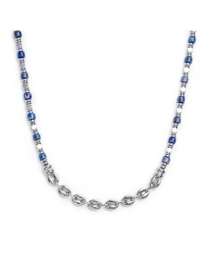 Collana Uomo Marlù Sodalite ed Ematite – Acquista online