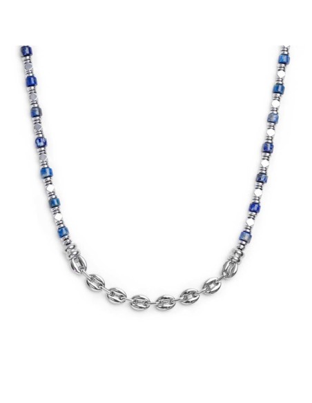 Collana Uomo Marlù Sodalite ed Ematite – Acquista online