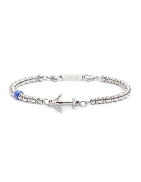 Bracciale Uomo Ancora Acciaio ed Ematite – Acquista Online