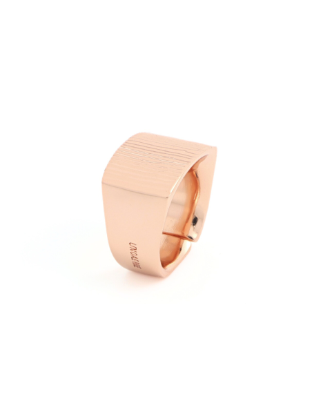 Anello Geometrico Unoaerre in Bronzo Oro Rosa – Acquista online