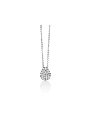 Collana Goccia Argento 925 e Topazi 0,5 ct – CLD5082