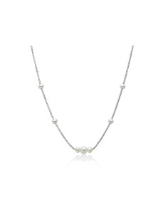 Collana Argento 925 con 7 Perle Vere Oriente – PCL6627