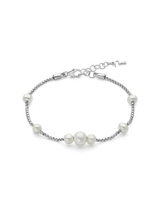 Bracciale Argento 925 con 7 Perle Vere Oriente – PBR3610