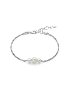 Bracciale Argento 925 con Tre Perle Vere Oriente – PBR3616