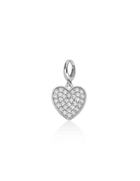 Charm Cuore Argento 925 con Topazi Naturali – PFD889