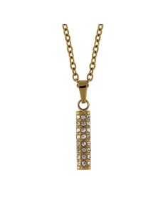 Collana Lettera Acciaio Argento o Dorata – CL.LETT I Magnolia