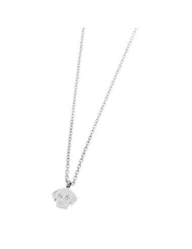 Collana Cane con Cristalli Marlù Time To – 18CN049