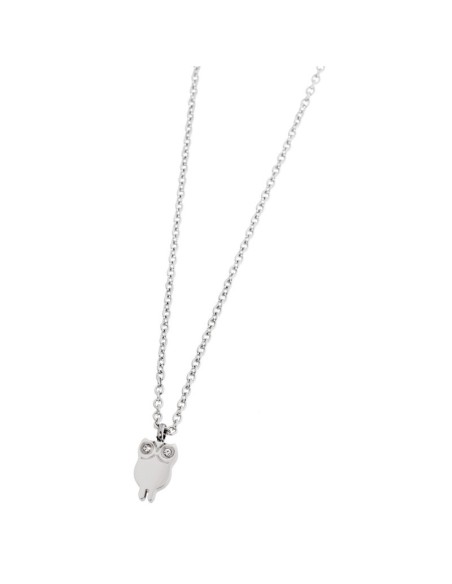 Collana Gufo con Cristalli Marlù Time To – 18CN051