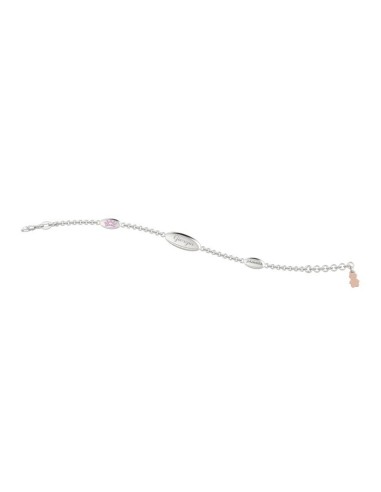 Bracciale Nanàn Argento 925 “Princess” con Targhetta | NAN0066