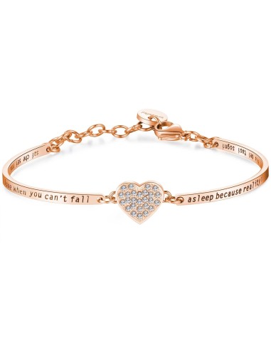 Bracciale Brosway Chakra Cuore Rosé con Cristalli Swarovski | BHK151