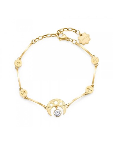Bracciale Brosway Chakra Luna Oro e Rosé con Cristallo | BHKB015/ BHKB016