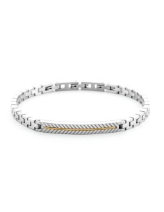 Bracciale Uomo 4US Cesare Paciotti Acciaio Oro 18kt | 4UBR6935