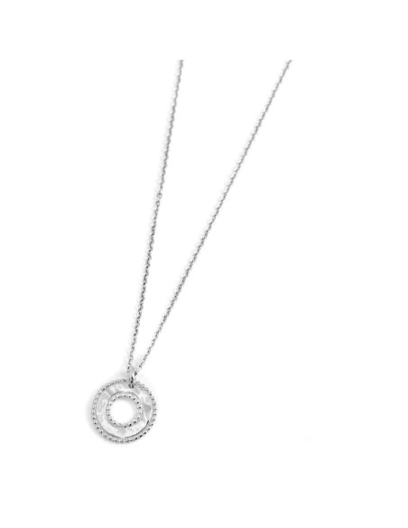 Collana Marlù Pendente Martellato – Regolabile, Collezione Vision